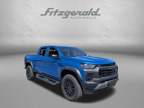 Glacier Blue Metallic 2023 Chevrolet Colorado Trail Boss