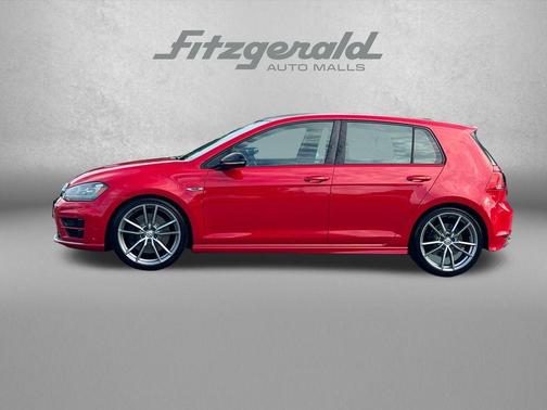 Tornado Red 2017 Volkswagen Golf R 2.0T Manual