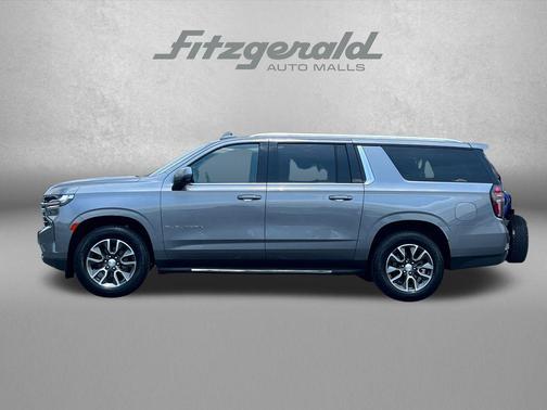 Satin Steel Metallic 2022 Chevrolet Suburban LT