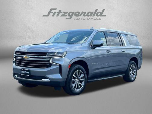 Satin Steel Metallic 2022 Chevrolet Suburban LT