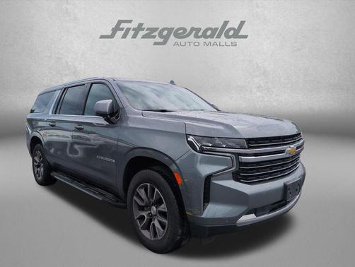 Satin Steel Metallic 2022 Chevrolet Suburban LT