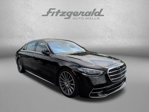 Black 2025 Mercedes-Benz S-Class S 580 4MATIC