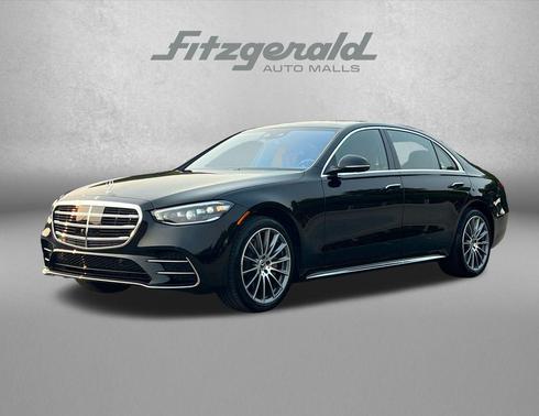 Obsidian Black Metallic 2025 Mercedes-Benz S-Class 4MATIC