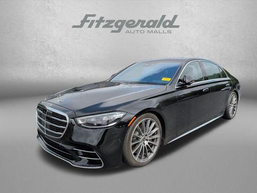 Black 2025 Mercedes-Benz S-Class S 580 4MATIC