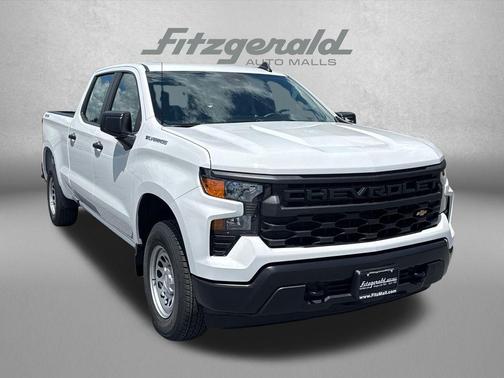 Summit White 2026 Chevrolet Silverado 1500 WT