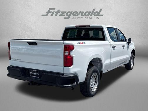 Summit White 2026 Chevrolet Silverado 1500 WT