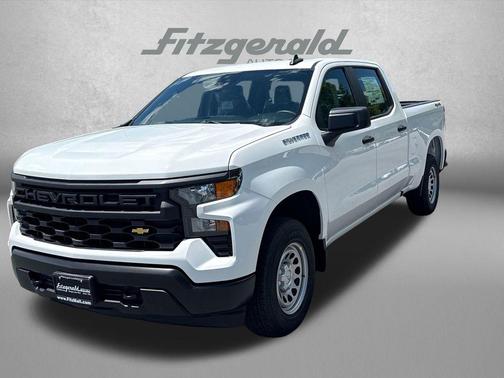 Summit White 2026 Chevrolet Silverado 1500 WT
