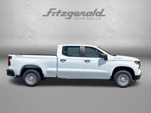 Summit White 2026 Chevrolet Silverado 1500 WT