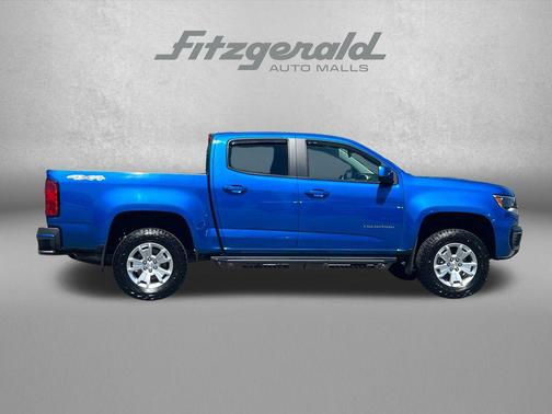 Bright Blue Metallic 2021 Chevrolet Colorado LT