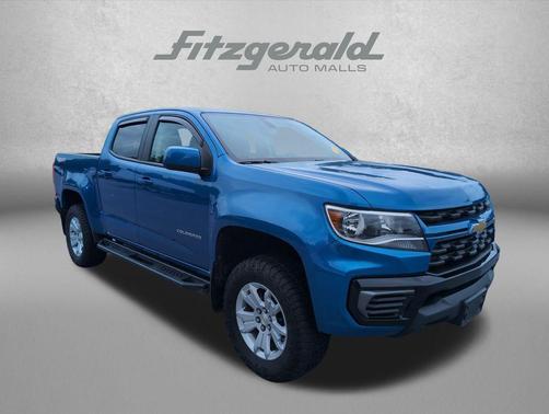 Bright Blue Metallic 2021 Chevrolet Colorado LT