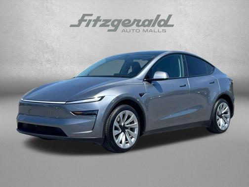 Stealth Grey 2026 Tesla Model Y Long Range Launch Series