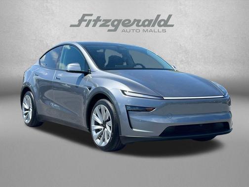 Stealth Grey 2026 Tesla Model Y Long Range Launch Series