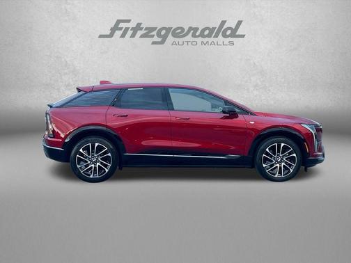 Radiant Red Tintcoat 2025 Cadillac OPTIQ Sport 2 AWD