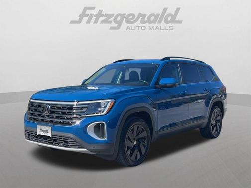 Mountain Lake Blue Metallic 2025 Volkswagen Atlas 2.0T SE w/Technology 4MOTION