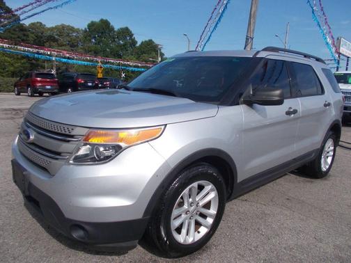 Ingot Silver Metallic 2015 Ford Explorer Base