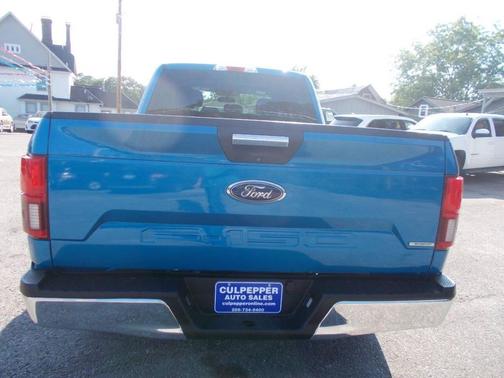 Blue 2019 Ford F-150 XLT