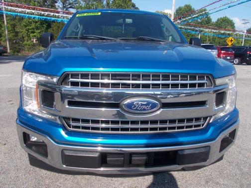 Blue 2019 Ford F-150 XLT