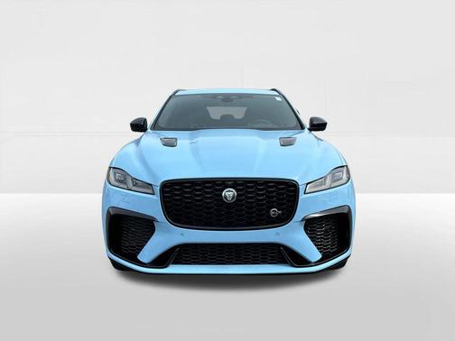 Blue 2026 Jaguar F-PACE SVR