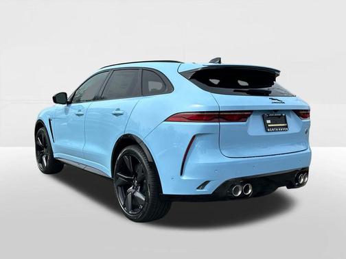 Blue 2026 Jaguar F-PACE SVR