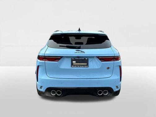 Blue 2026 Jaguar F-PACE SVR