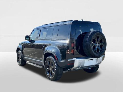 Santorini Black Metallic 2023 Land Rover Defender 110 SE