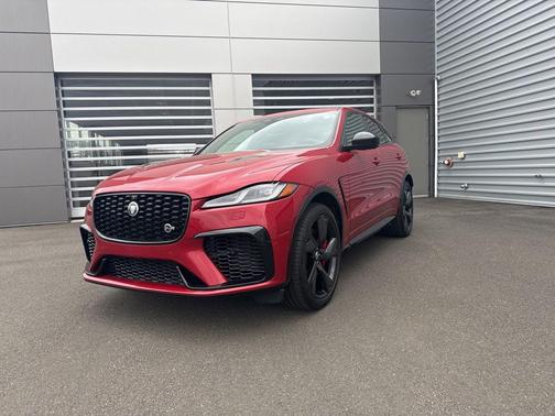 Firenze Red Metallic 2024 Jaguar F-PACE SVR P550 AWD Automatic