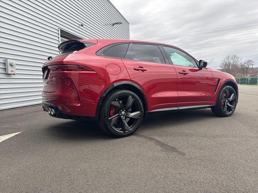 Firenze Red Metallic 2024 Jaguar F-PACE SVR P550 AWD Automatic