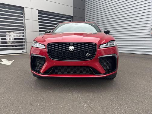 Firenze Red Metallic 2024 Jaguar F-PACE SVR P550 AWD Automatic
