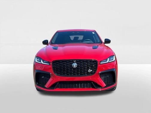Firenze Red Metallic 2024 Jaguar F-PACE SVR P550 AWD Automatic