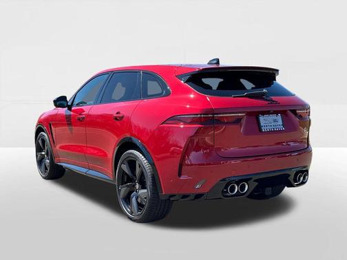 Firenze Red Metallic 2024 Jaguar F-PACE SVR P550 AWD Automatic