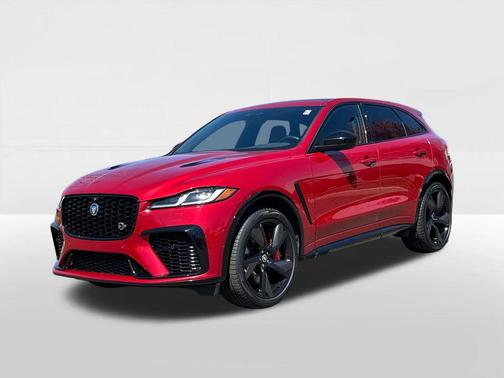 Firenze Red Metallic 2024 Jaguar F-PACE SVR P550 AWD Automatic