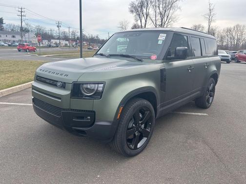 Woolstone Green Metallic 2026 Land Rover Defender P300 S