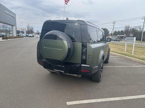 Woolstone Green Metallic 2026 Land Rover Defender P300 S