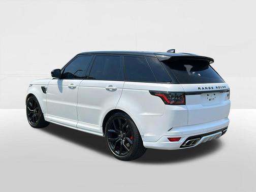 White 2022 Land Rover Range Rover Sport SVR