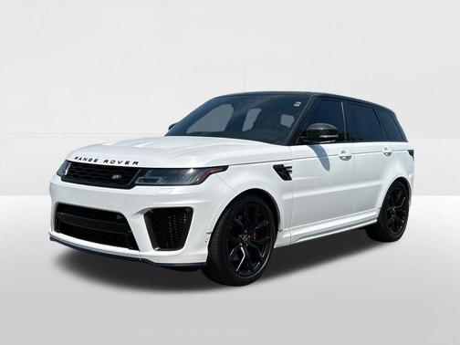 White 2022 Land Rover Range Rover Sport SVR