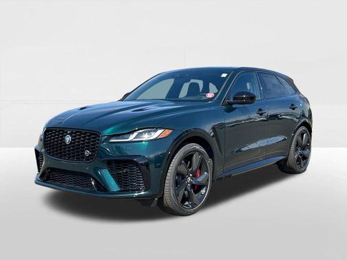 British Racing Green SV Bespoke Ultra Met Gloss 2026 Jaguar F-PACE SVR P550 AWD Automatic