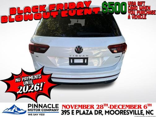 2023 Volkswagen Tiguan 2.0T SE R-Line Black 4MOTION