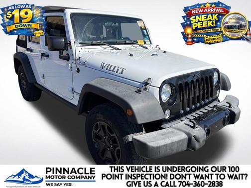 2016 Jeep Wrangler Unlimited Willys Wheeler