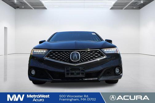 Crystal Black Pearl 2019 Acura TLX Technology