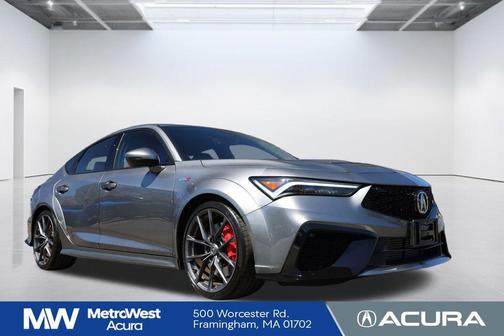 Liquid Carbon Metallic 2024 Acura Integra Type S