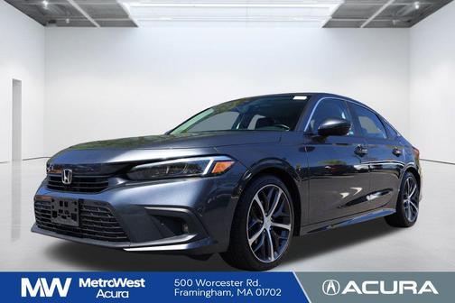Meteorite Gray Metallic 2024 Honda Civic Touring