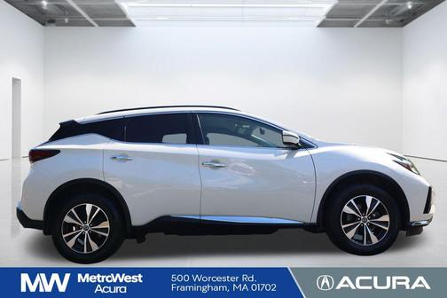 Pearl White 2019 Nissan Murano SV
