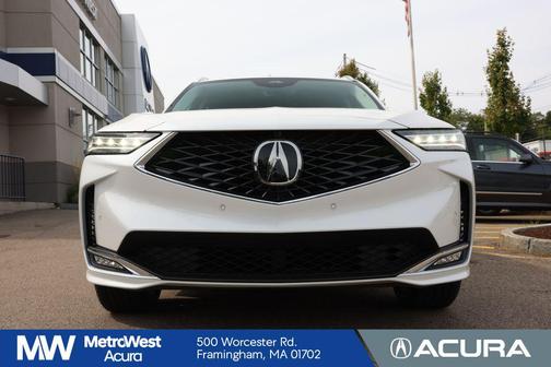 Platinum White Pearl 2026 Acura MDX Advance Package