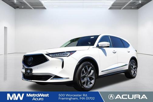 Platinum White Pearl 2023 Acura MDX Technology Package
