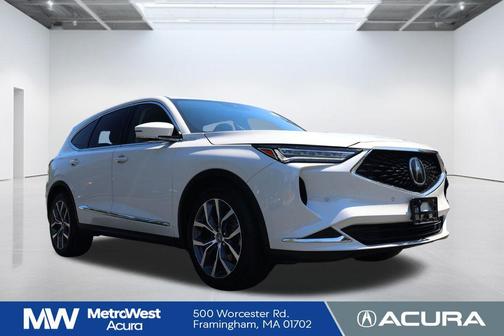Platinum White Pearl 2023 Acura MDX Technology Package