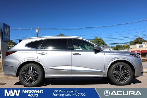 Solar Silver Metallic 2026 Acura MDX Advance Package