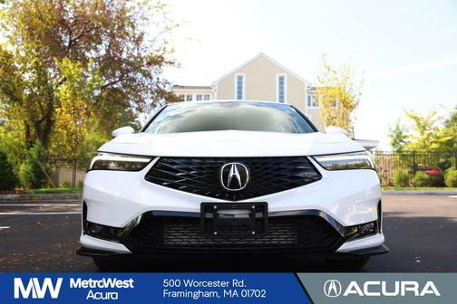 Platinum White Pearl 2026 Acura Integra FWD A-Spec with Technology