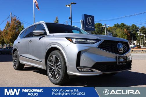 Solar Silver Metallic 2026 Acura MDX Advance Package