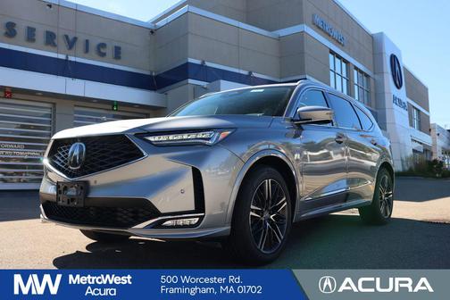 Solar Silver Metallic 2026 Acura MDX Advance Package