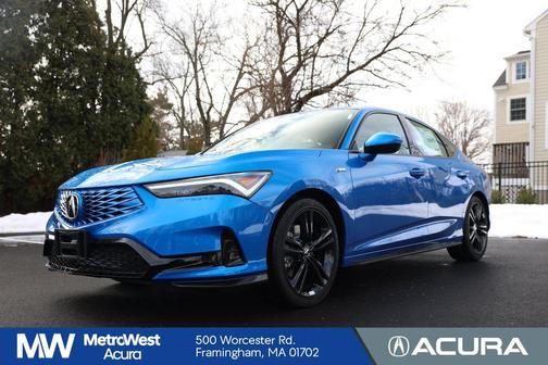 Double Apex Blue Pearl 2026 Acura Integra FWD A-Spec with Technology
